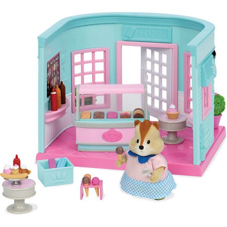 Li'l Woodzeez Игровой набор Кафе-мороженое / с аксессуарами