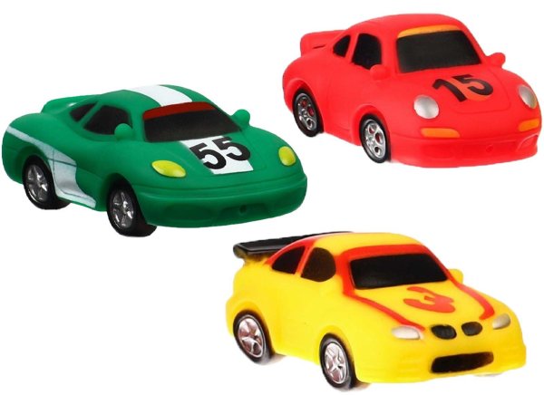 Крошка Я Резиновая игрушка для ванны «Гоночная машинка»