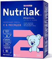 Nutrilak Молочная смесь Premium 2, с 6 месяцев, 300 г					