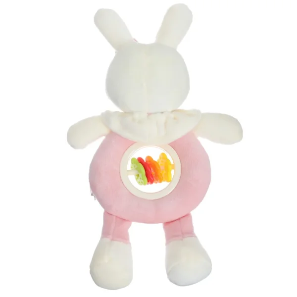 Крошка Я Игрушка-погремушка мягкая «Милая зайка», арт.9900341