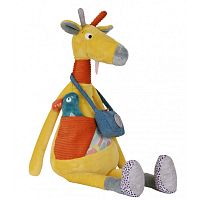 Ebulobo Развивающая игрушка Жираф Билли 13 см