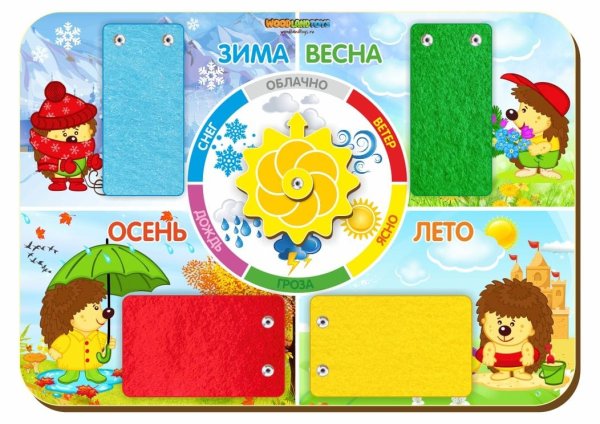 Бизиборд Времена года 274469