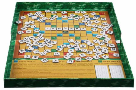 Умные игры Настольная игра «Собери слово. Танковый бой»