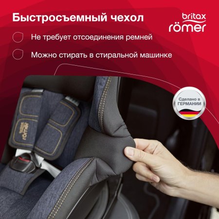 Britax Roemer Детское автокресло Dualfix M i-size / цвет Cosmos Black