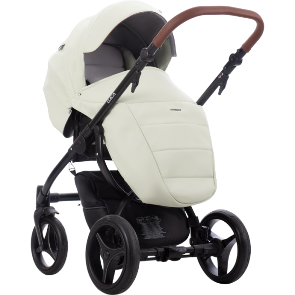 Bebetto Детская коляска 2 в 1 Luca Pro / цвет ванильный 18, рама черная