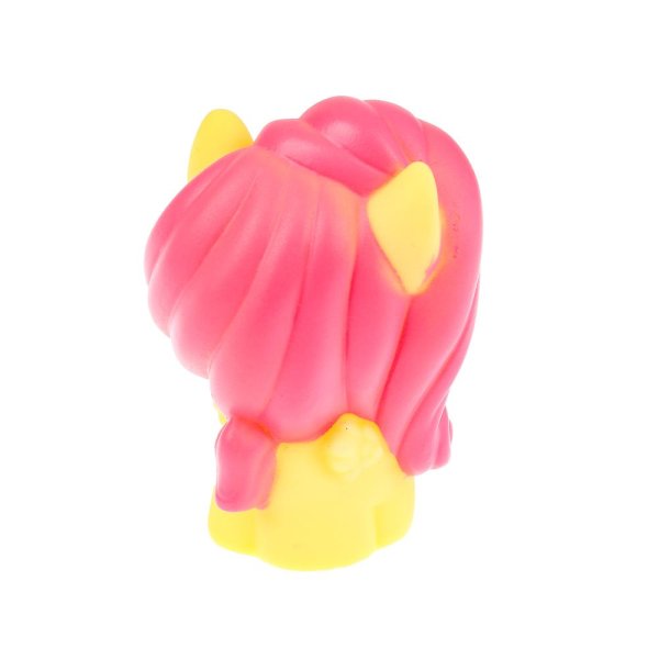 Игрушка для ванны пони желтая в сетке, КАПИТОШКА в кор.500шт