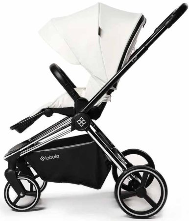 Labala Коляска 2 в 1 Raiz / цвет White (белый)