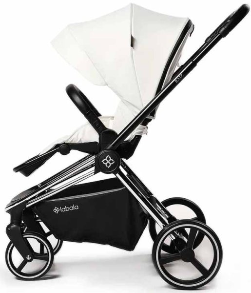 Labala Коляска 2 в 1 Raiz / цвет White (белый)