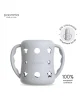 Силиконовый чехол для бутылочки, Light grey, 160 мл