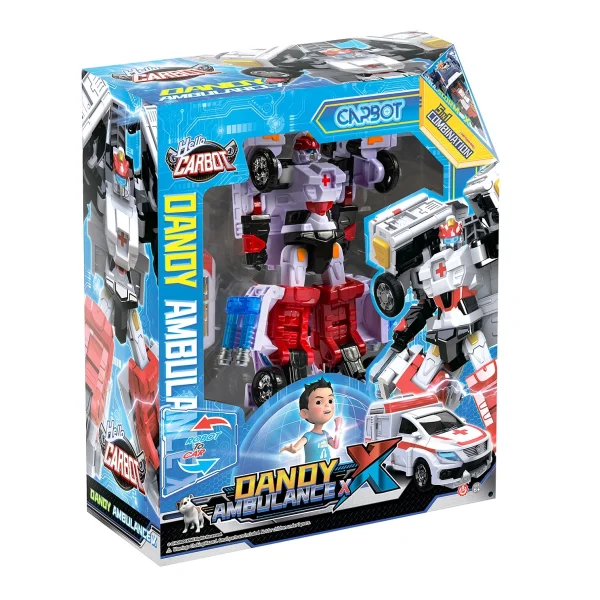 Карбот. Dandy Ambulance X трансформер Стандарт 21 см, S9. Hello Carbot