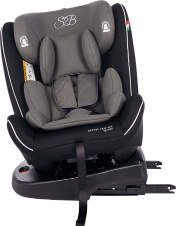 Sweet Baby Автокресло  Round Trip SPS Isofix  /группа 0-1-2-3 /0-36 кг./ цвет Grey / Black