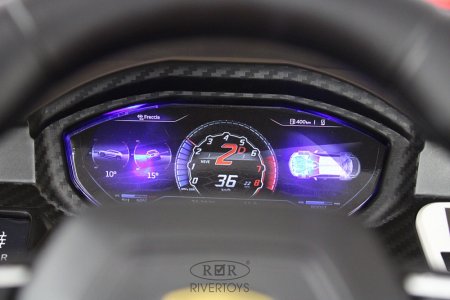 E777EE Электромобиль Lamborghini Urus  (Красный)