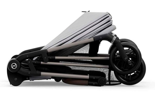 Cybex Прогулочная коляска Melio / цвет Fog Grey (светло-серый)