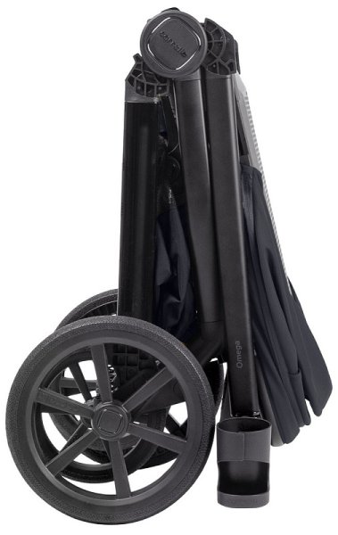 Carrello Коляска 2 в 1 Omega + CRL-6540 / цвет Cosmo Black (черный)