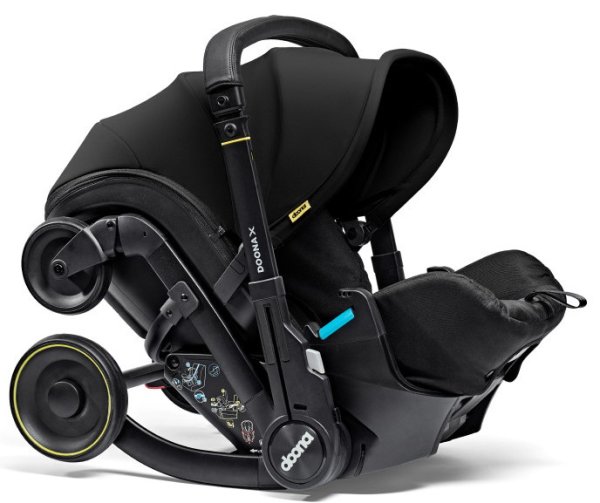 Doona Коляска-автокресло Doona X / цвет Nitro Black (черный)