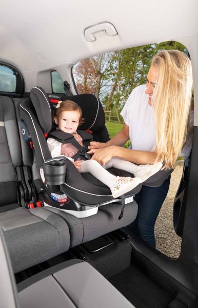 Graco Автокресло Slimfit Lx (0-36 кг) / цвет Iron (темно-серый)