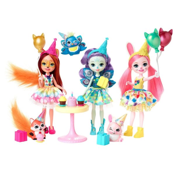 игрушка Enchantimals игровой набор "день рождения"