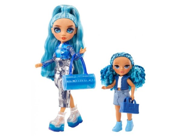  Рейнбоу Хай Кукла Littles Сапфир 15 см голубая с аксессуарами RAINBOW HIGH