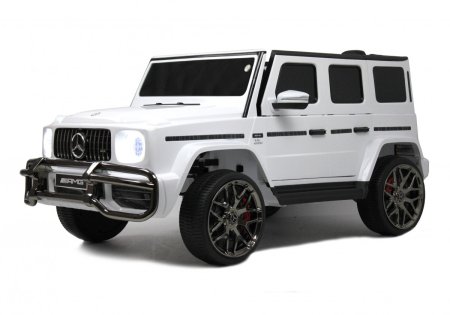 Rivertoys Электромобиль Mercedes-AMG G63 / цвет белый