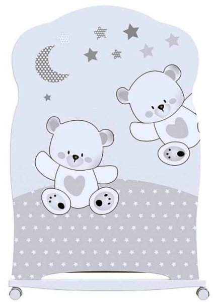 Bambini Moretti Кровать детская Bears / цвет белый