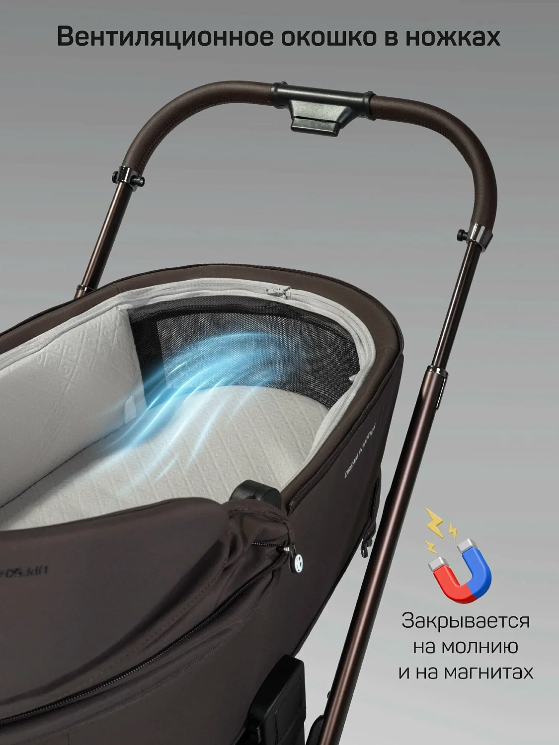 Коляска 2 в 1 с термолюлькой Amarobaby Phenom