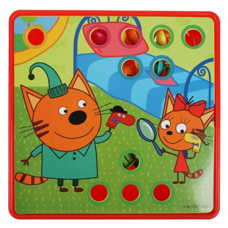 Играем вместе Большая пластиковая мозаика "Три Кота"