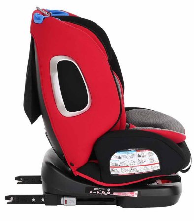 Pituso Автокресло Roys (0-36 кг) / цвет Rubin-Grey (рубиново-серый)
