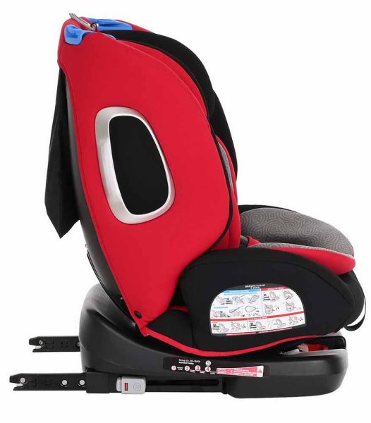 Pituso Автокресло Roys (0-36 кг) / цвет Rubin-Grey (рубиново-серый)