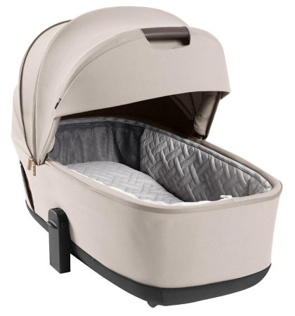 Коляска CARRELLO Ultra 2в1,Total Black рама, (Ice Grey)