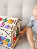 BusyPlay Бизидом Бизитошка "Космическое путешествие" со светом, волшебным маркером и звёздами