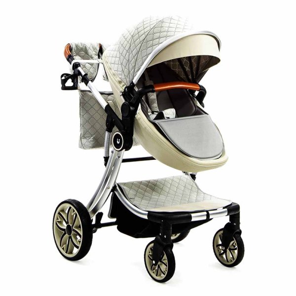 Bambini Moretti Коляска 2 в 1 Vondoo, цвет / светло - серый (grey)