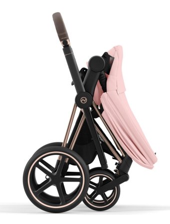 Коляска Cybex Priam IV Rosegold 2в1,+спаль.блок (Peach Pink)