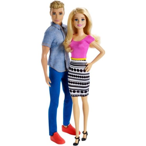 Mattel Набор игровой подарочный Барби и Кен
