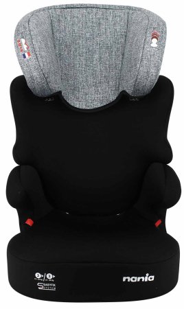 Nania Автокресло Befix Easyfi (15-36 кг) / цвет Tech Silver (черный-серый)