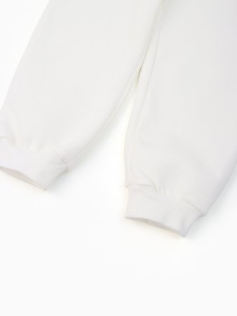 (м)Костюм Крошка Я (толстовка/брюки) молоч (р.74-80)