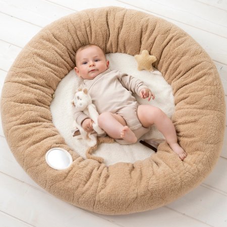 Nattou (Наттоу) Коврик детский игровой круглый TEDDY с арками 856188