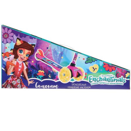 Enchantimals Самокат трехколесный 284622 / цвет розовый