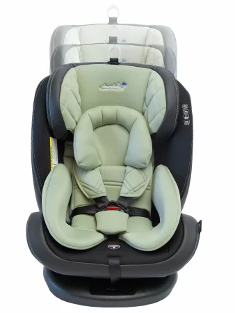 Amarobaby Автокресло детское ST-3 Isofix / цвет хаки