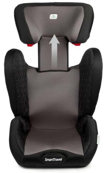 Smart Travel Автокресло Expert Fix (9-36 кг) / цвет smoky (темно-серый)