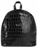 Ibebe Коляска 2 в 1 I-Stop Leathe / цвет crocodile black-black (черный)