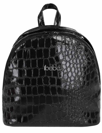 Ibebe Коляска 2 в 1 I-Stop Leathe / цвет crocodile black-black (черный)