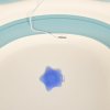 PITUSO Детская ванна складная 91 см,встроенный термометр Blue/Ниагара 91*51*21см 