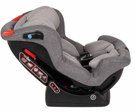 Leader Kids Автокресло Averso (0-25 кг) / цвет Grey (серый)