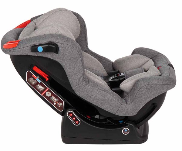 Leader Kids Автокресло Averso (0-25 кг) / цвет Grey (серый)