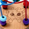 Деревянные игрушки Развивающая игрушка-лабиринт "Дракончик"