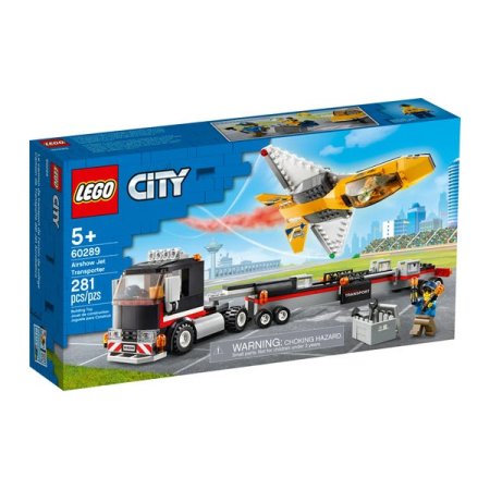 LEGO City Конструктор "Транспортировка самолёта на авиашоу"