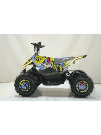 Квадроцикл ATV-2E 36V1000W  (Граффити желтый (Graffiti 12))