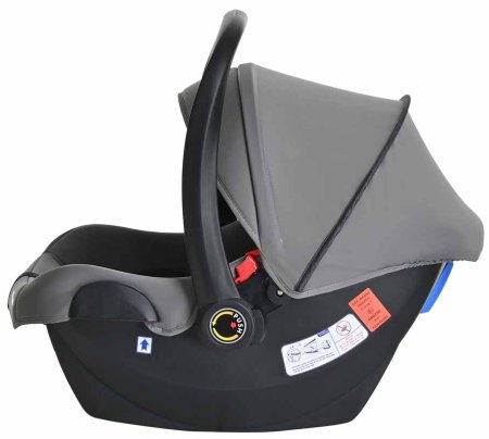 Pituso Автокресло Santiso (0-13 кг) / цвет Grey-Black (серо-черный)