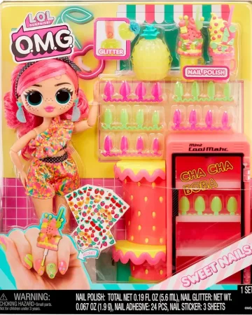 ЛОЛ СЮРПРАЙЗ Кукла ОМГ Sweet Nails Пинки с акс. L.O.L. SURPRISE!