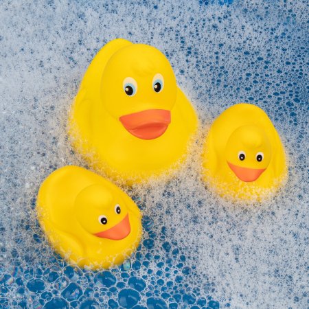Fancy Baby Игрушка для ванны уточка с утятами / цвет желтый